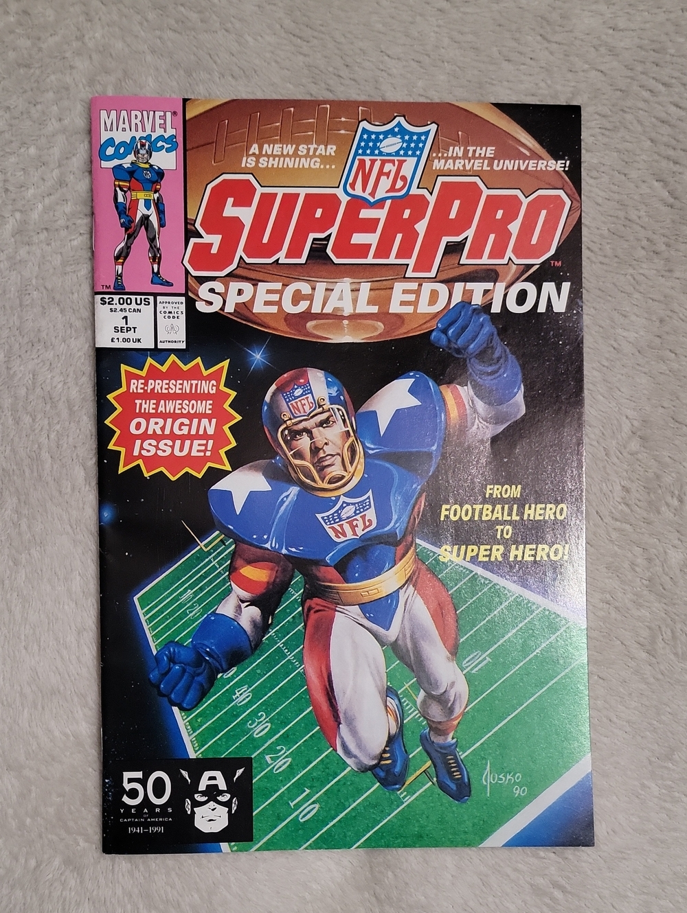 Marvel Comics NFL SuperPro Special Edition #1